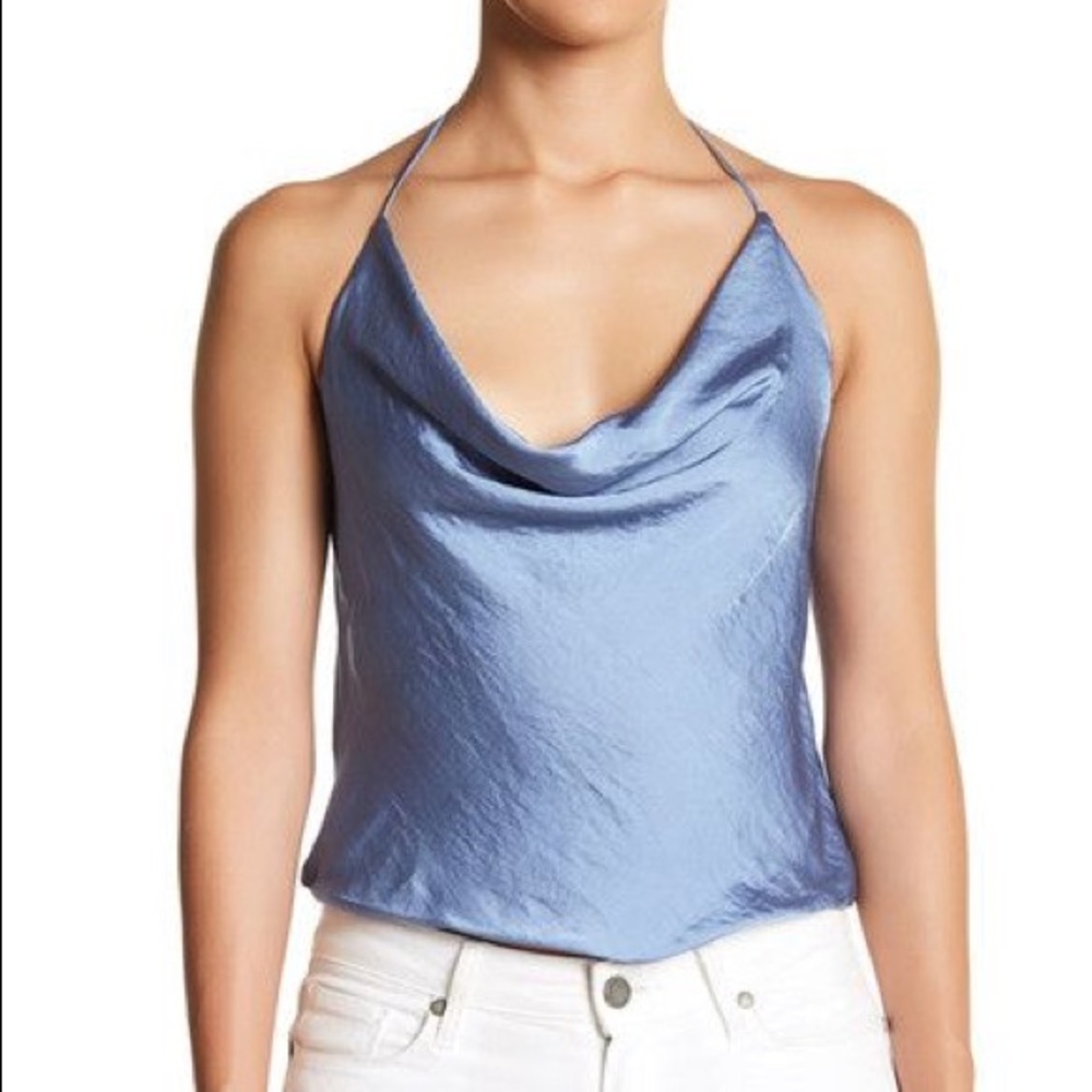 dee elly Satin Halter Top